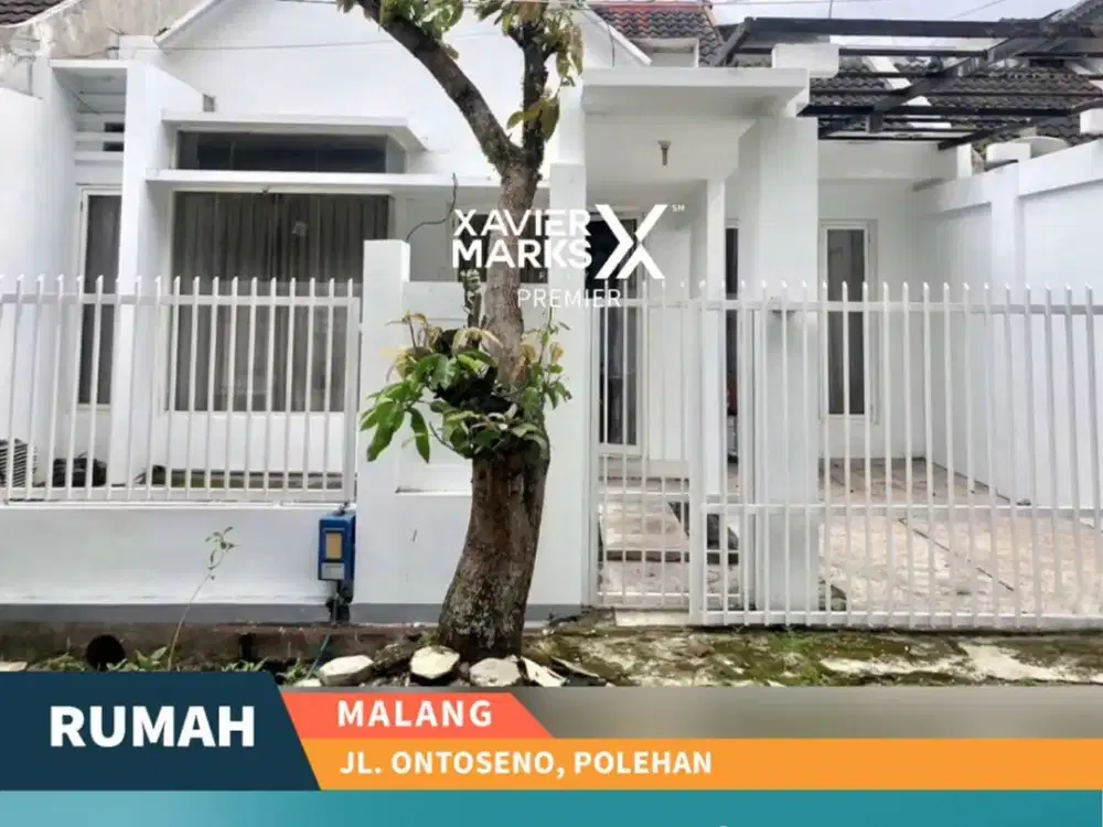 Dijual Rumah Dekat Lapangan Rampal di Polehan Blimbing Malang