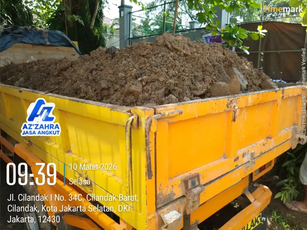 Jasa angkut puing pengurugan