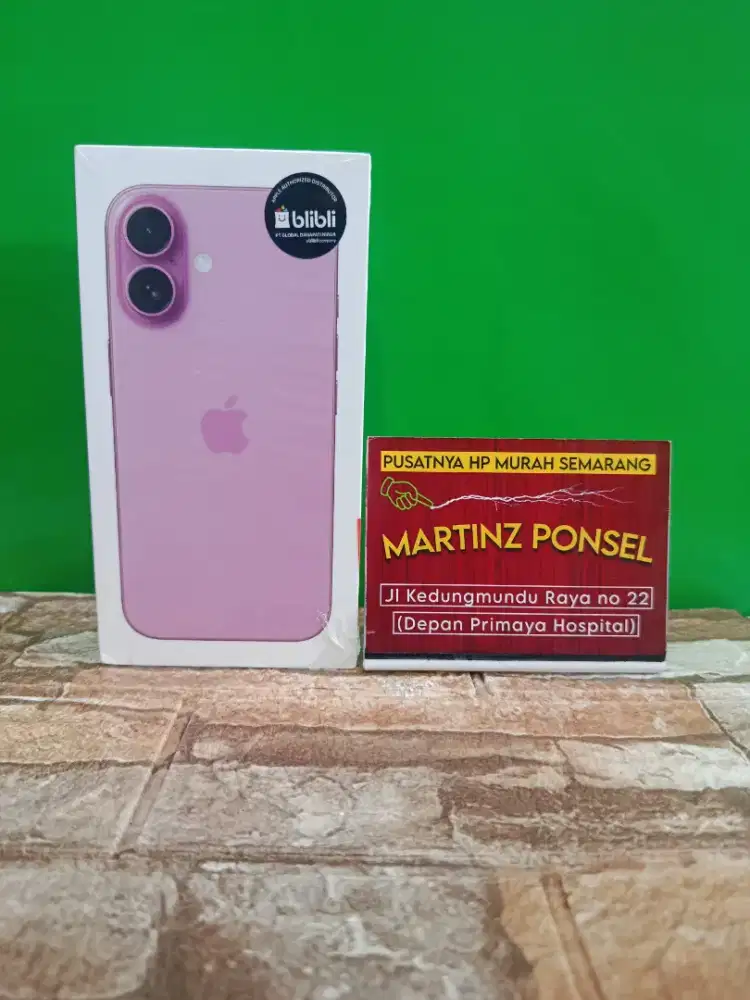 Iphone 16 128gb resmi iBox