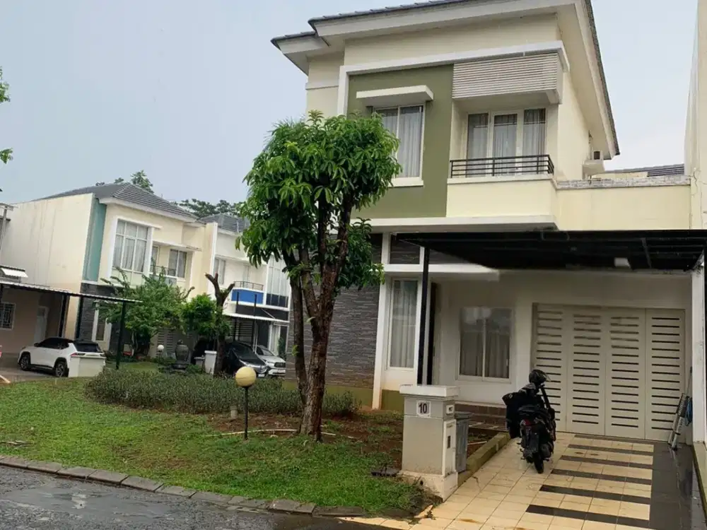 Turun Harga, Dijual Cepat Rumah Cluster Chrysocolla Pondok Hijau Golf, Gading Serpong, Tangerang