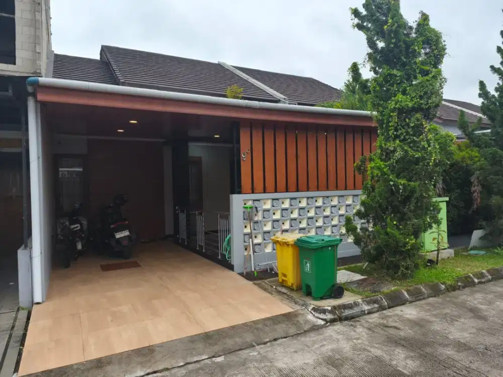 Rumah Modern Minimalis semi Furnished Di Cherryfield Buahbatu Bandung