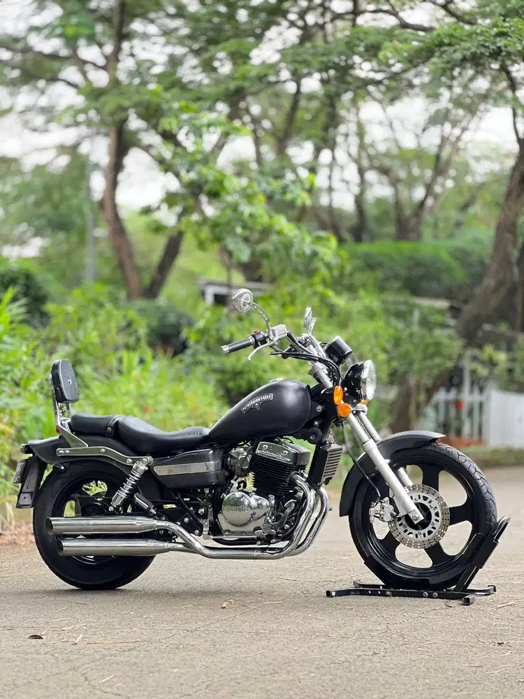 BENELLI PATAGONIAN EAGLE 250 KARBU 2019 HITAM KM 8K PAJAK PANJANG