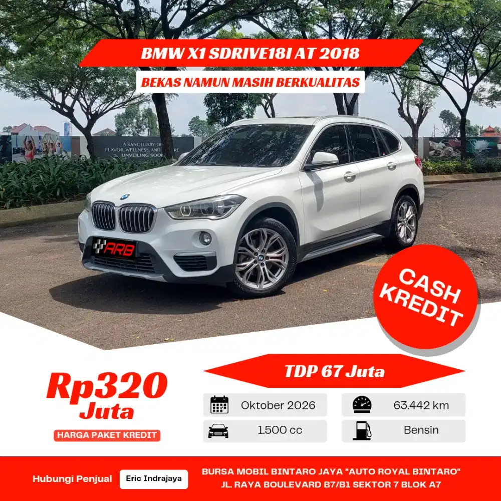 BMW X1 SDRIVE18i 1.5 AT 2018