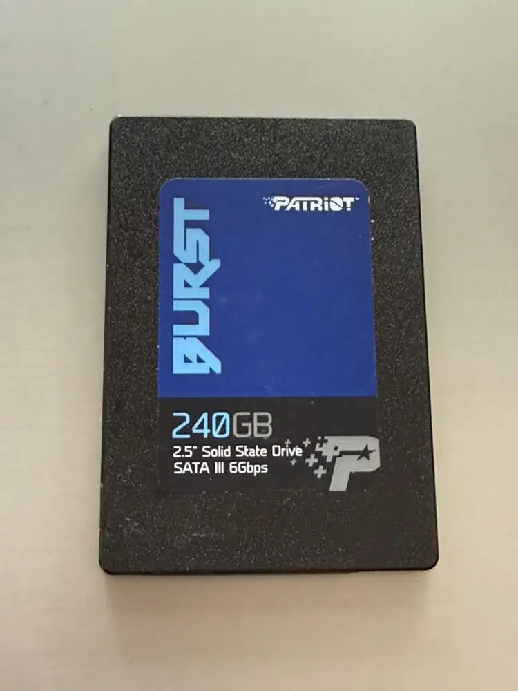 SSD Sata Patriot Burst 240 GB Sentinel 100%