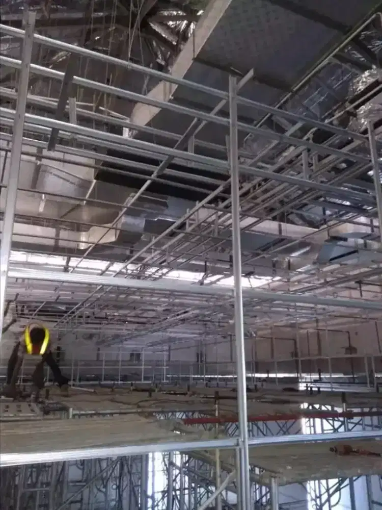 Tukang plafon, partisi, pvc