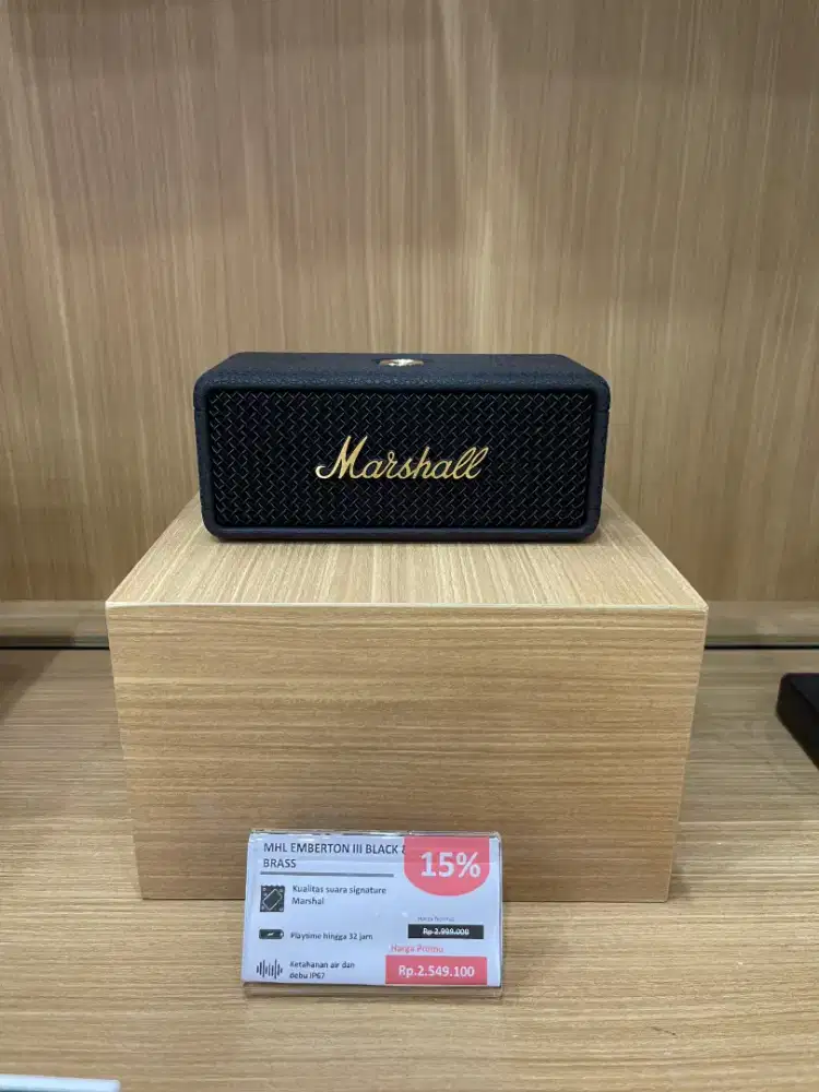MARSHALL BLUETOOTH SPEAKER! BISA CICILAN