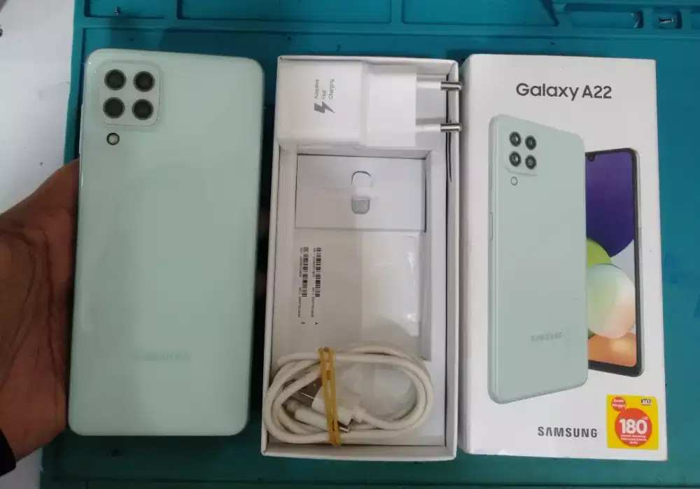 Samsung A22 6/128 komplit