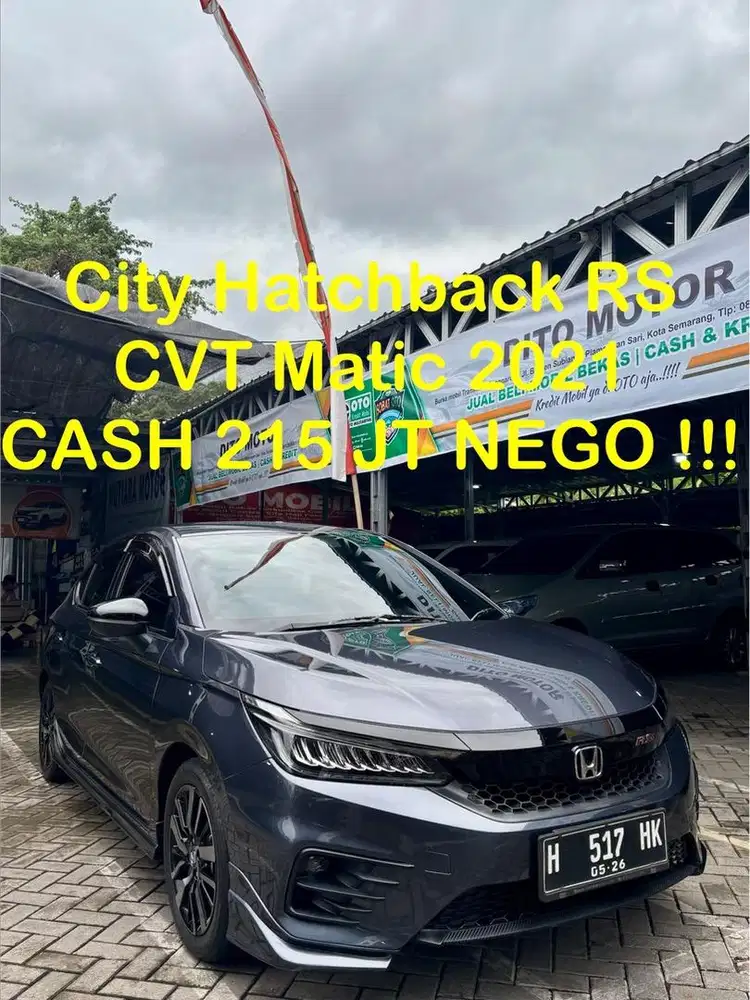 City Hatchback RS Matic CVT 2021