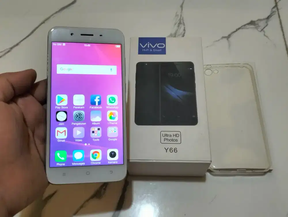 BUTUH UANG VIVO Y66 RAM 4GB / 64GB 4G LTE Duos 5,5in Mulus batre Awet