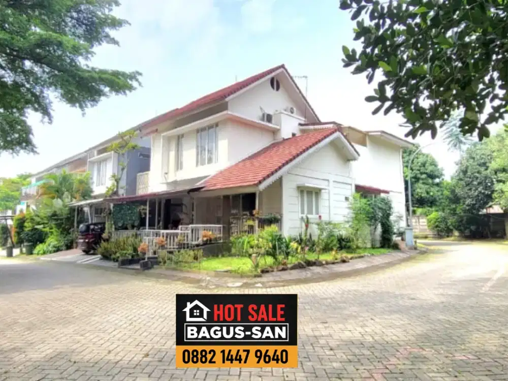 Jual Cepat  Rumah Hook Cantik Dalam Cluster Di Emerald Bintaro Sektor 9 Tangsel