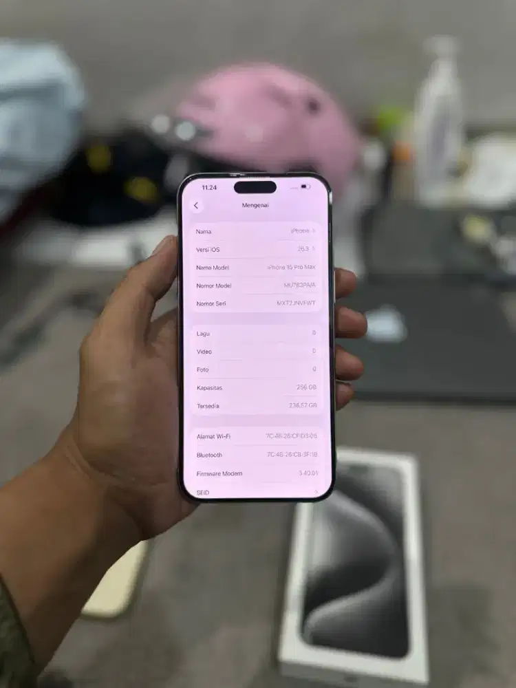 iphone 15 Pro Max 256gb iBox