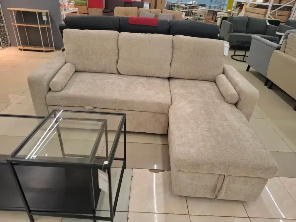 Sofa Tidur Markus L-Shape Modern - Free Ongkir & Instalasi