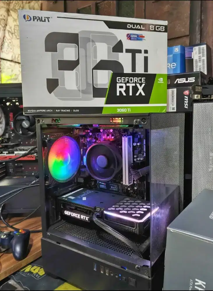 Pc gaming ryzen 5600x ram 32gb rtx 3060ti