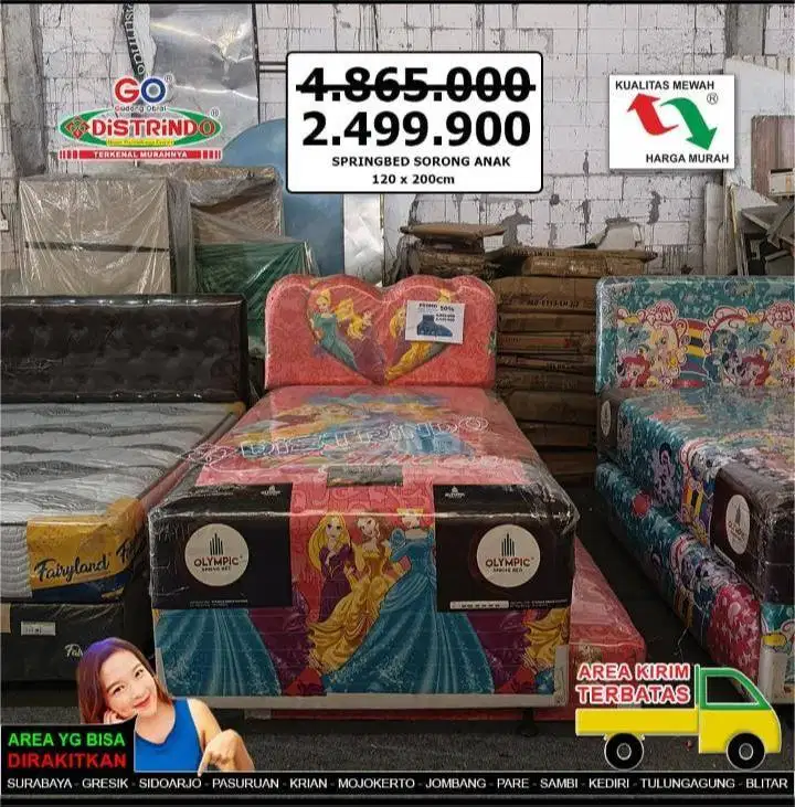 OBRAL !!! 2 IN1 KARAKTER ANAK GARANSI 15 Th PIR