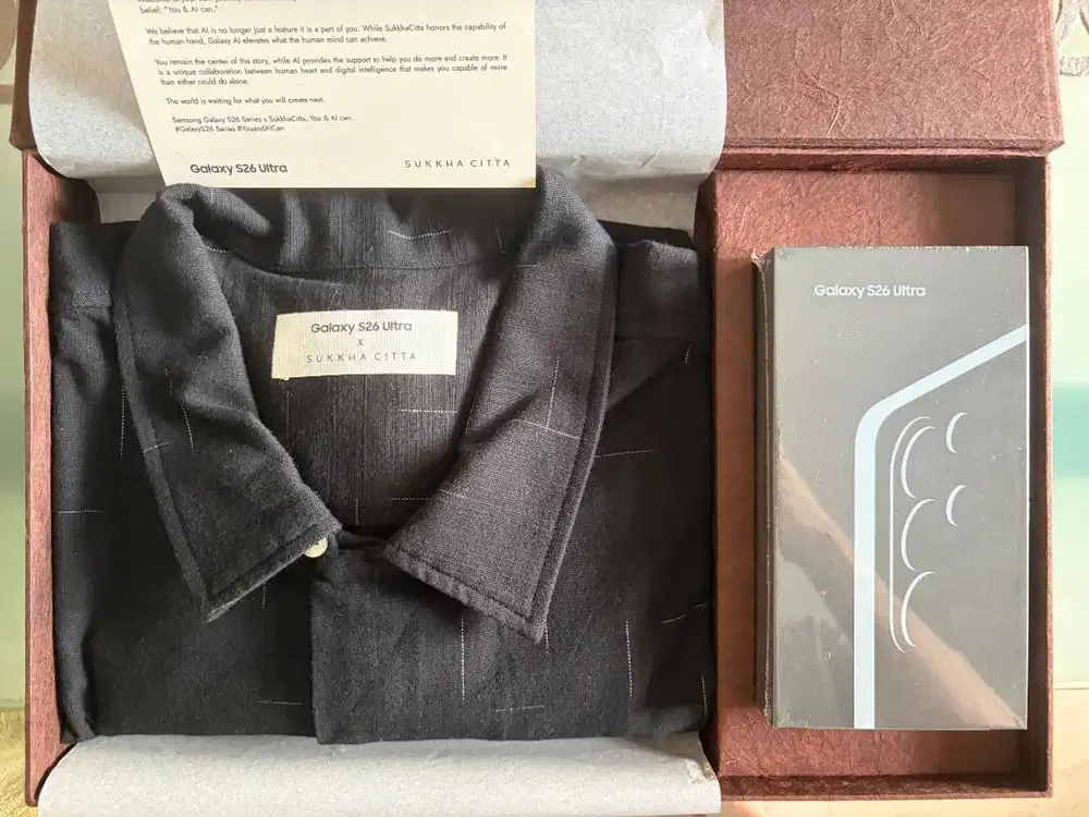 Samsung Galaxy S26 Ultra 12/512GB x Sukkha Citta BNIB Resmi - Silver