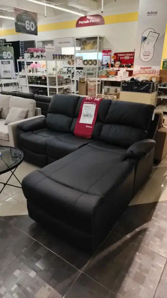 Sofa L recliner