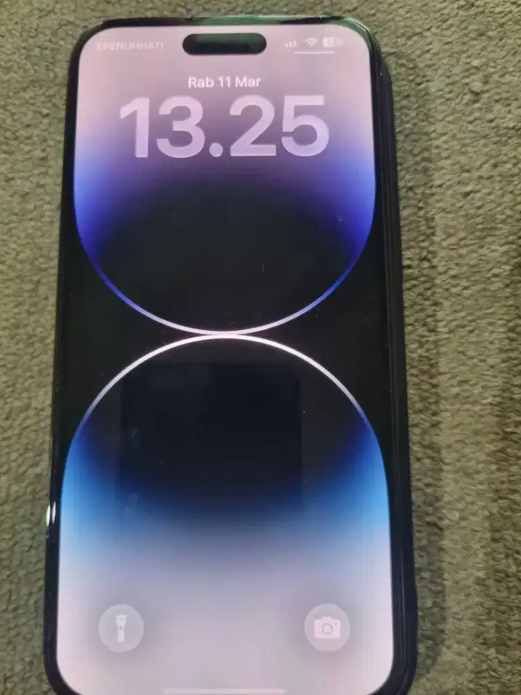 IPhone 14 Promax Inter 128 warna ungu