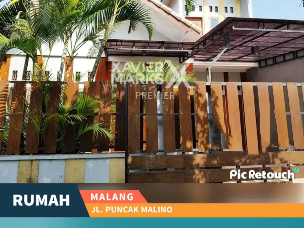 Dijual Rumah 2 Lantai Akses Mudah di Jl Puncak Malino Malang