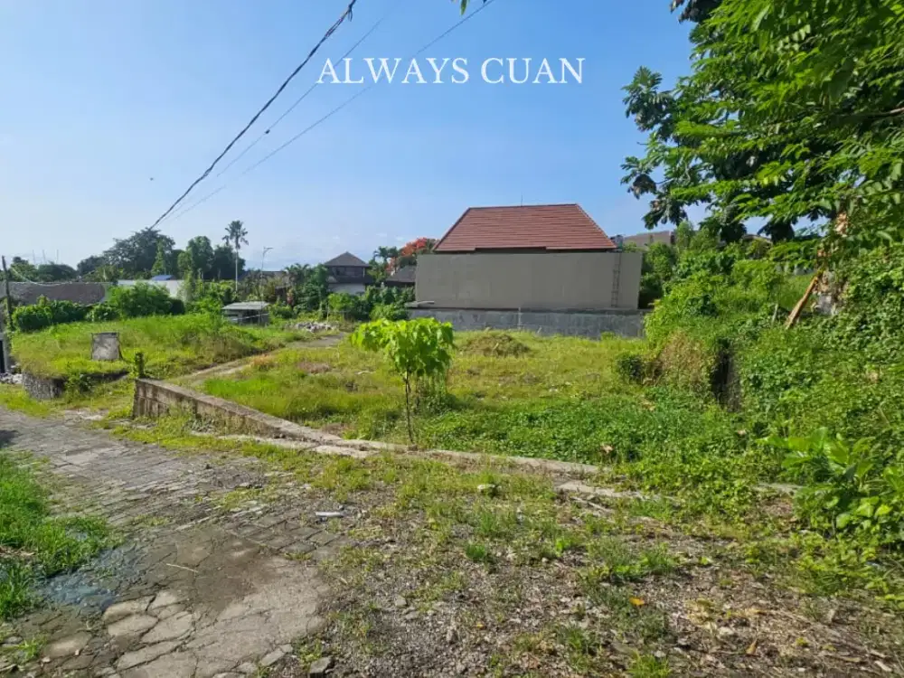 Tanah Datar Siap Bangun Dijual Lokasi Pererenan