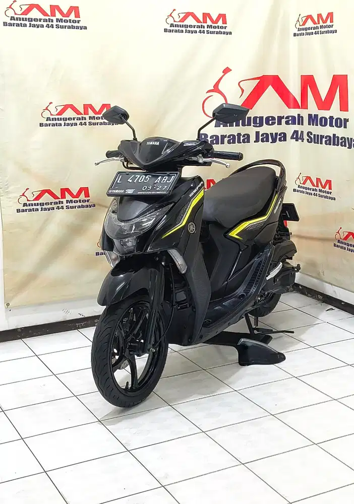 Ready Km 9 Ribu Yamaha Gear 125 Std Tahun 2022 Hitam Glossy