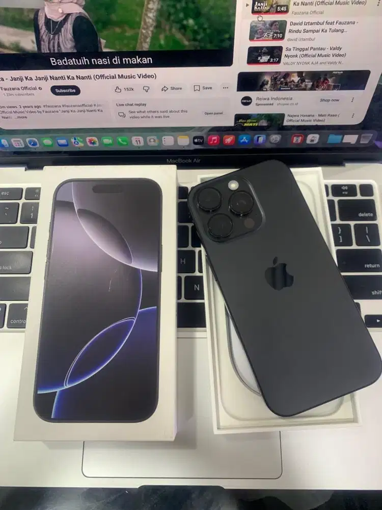 Iphone 16 Pro 128gb Garansi Resmi ibox second original fullset
