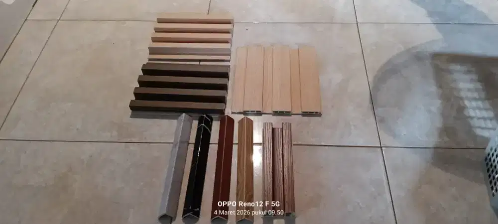 WPC Panel Dekorasi Pengganti Cat Rumah  yang Aesthetic.