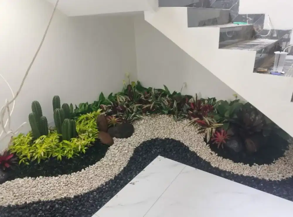 Menerima pembuatan taman kering outdor minimalis kualitas