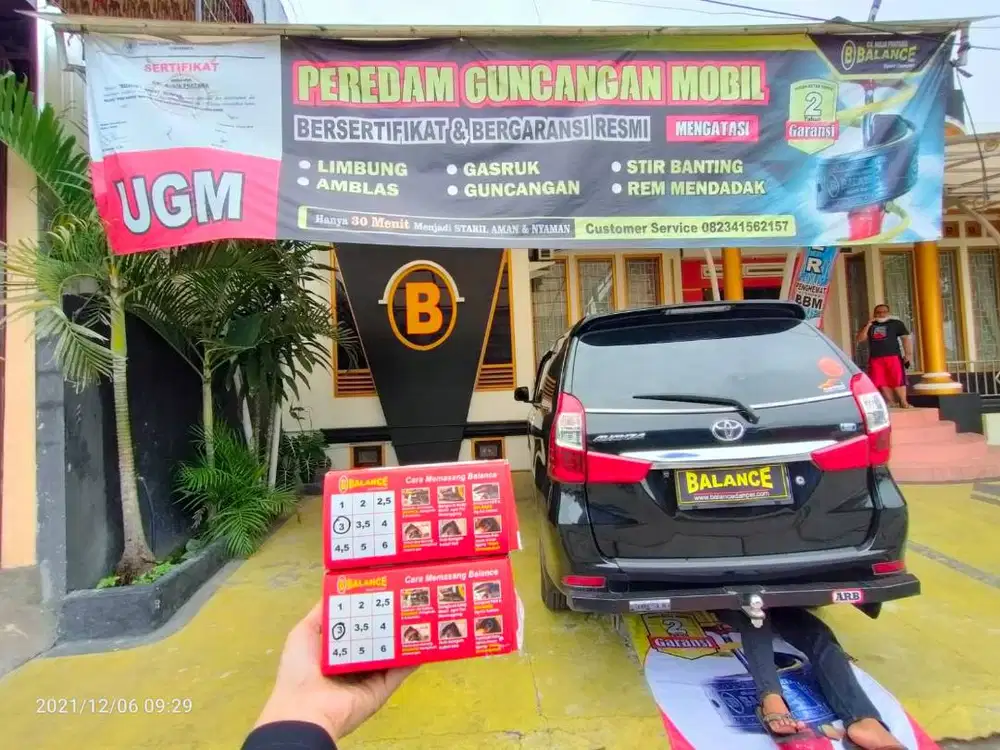Redam Guncangan dan Bantingan keras di Mobil, Cukup dg Pasang BALANCE