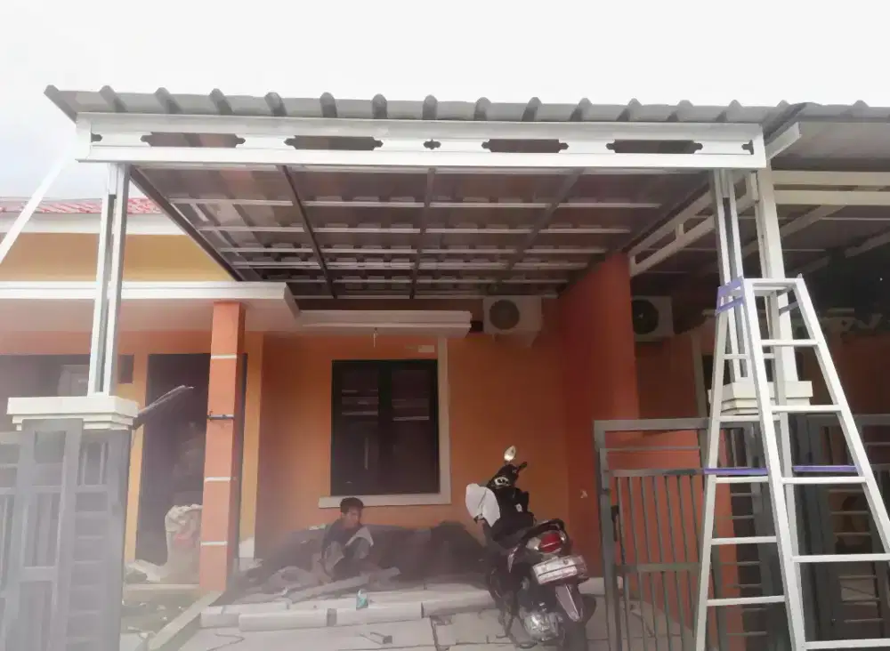 Jasa pasang kanopi baja ringan
