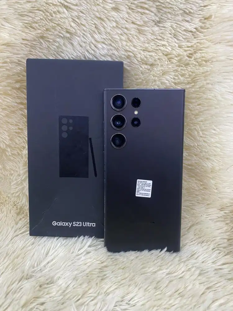 Samsung S23 Ultra ram 12/256Gb Black fullset original #3Gcom