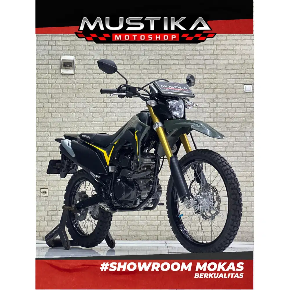 Perfect Condition!!Honda CRF150L 2024 Greem Armi N Asli Mulus-Mustika