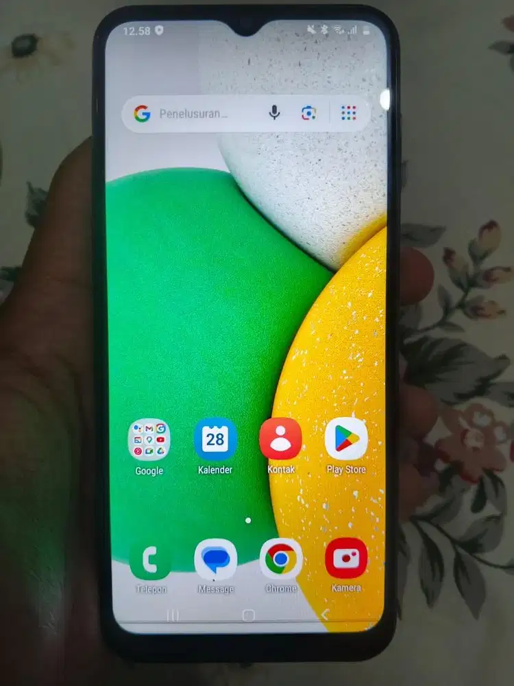 Samsung a03 core hitam