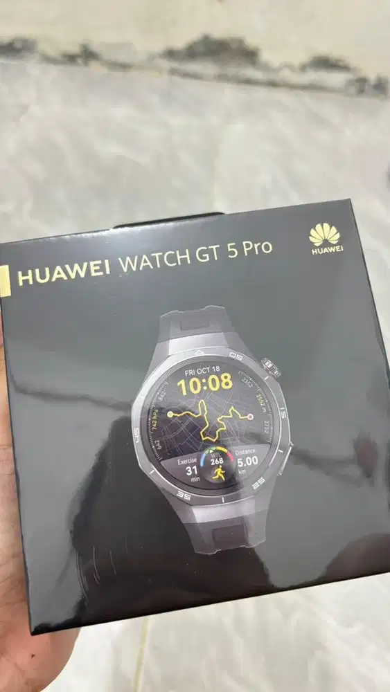 huawei watch gt 5 pro 46mm garansi resmi segel original