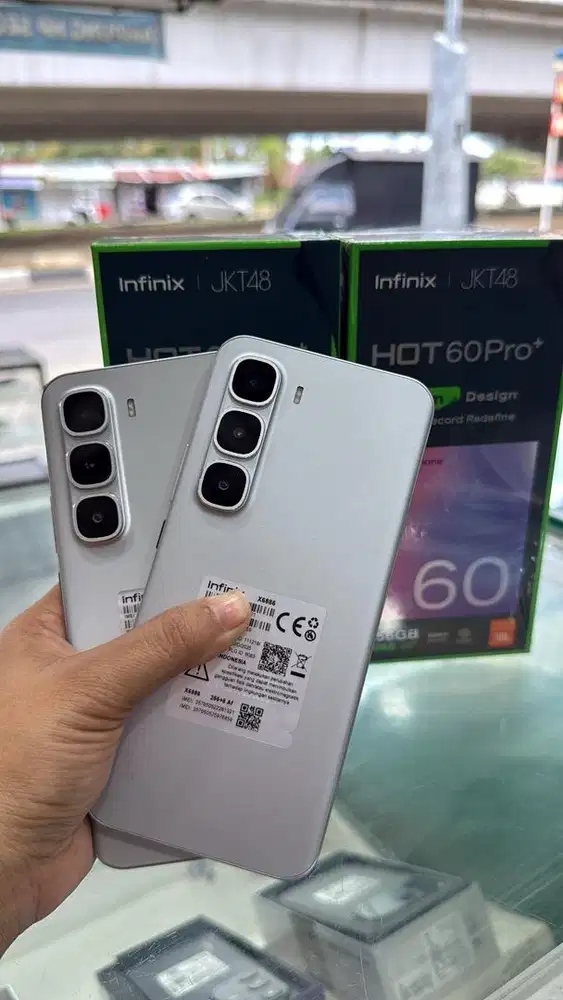 INFINIX HOT 60 PRO+ RAM 16/256 FULLSET SUPER MULUS LAYAR LENGKUNG