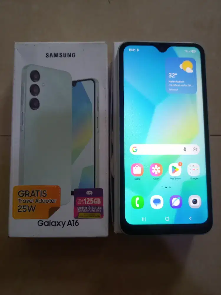 Samsung A16, Ram 8/256, Nfc (Hp Pkin Shri2, Fungsi Normal, Bs Dcek)