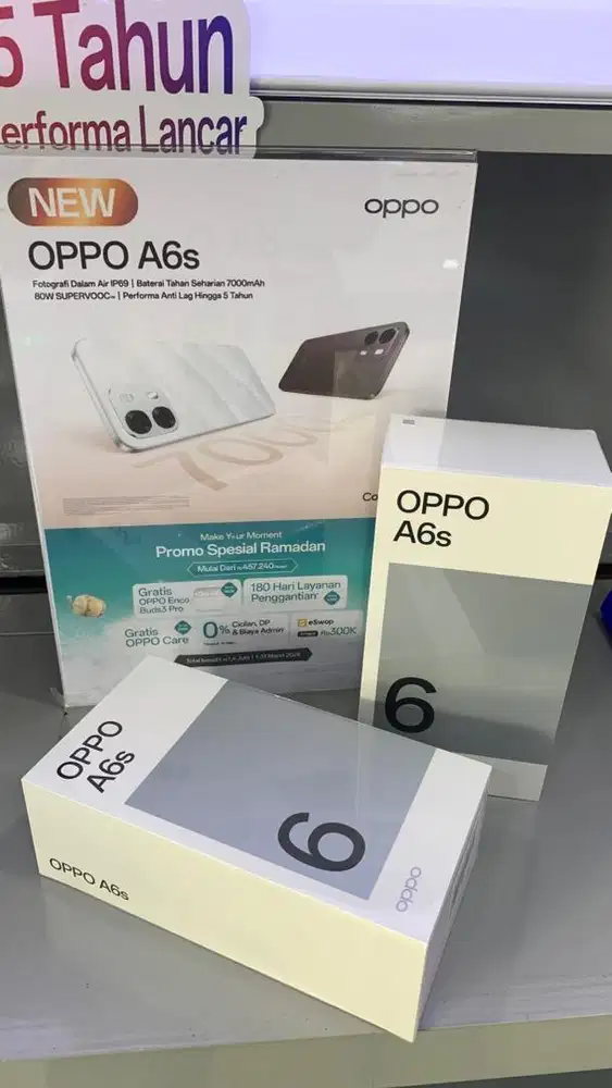 NEW OPPO A6S SEGEL RESMI - KREDIT MURAH