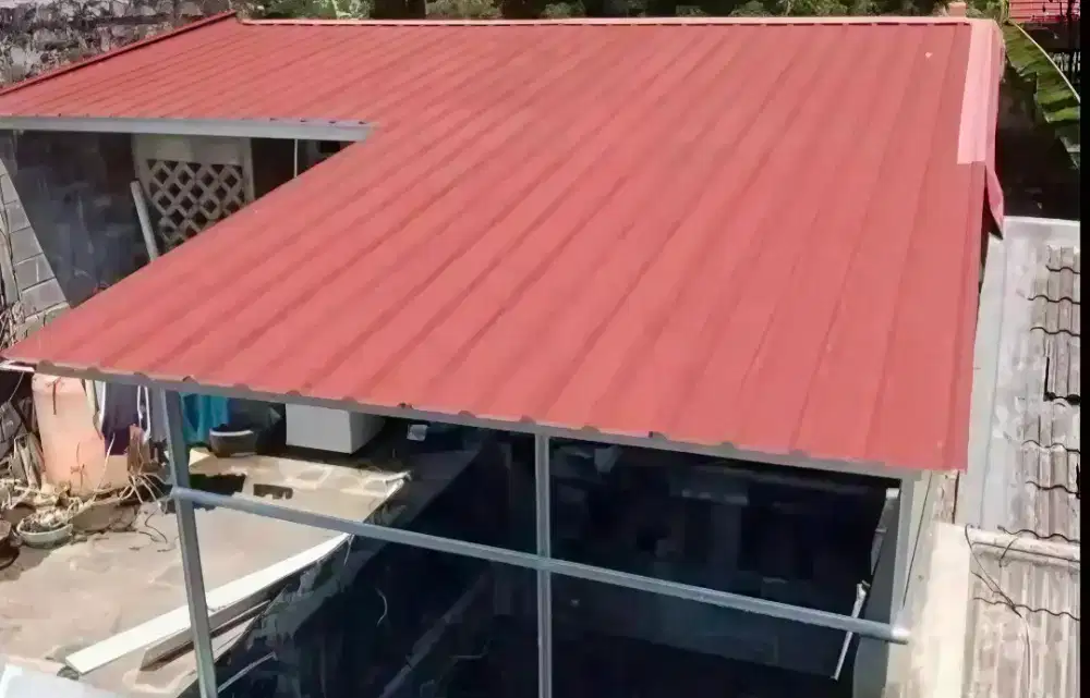 Jasa pasang baja ringan atap spandek pasir