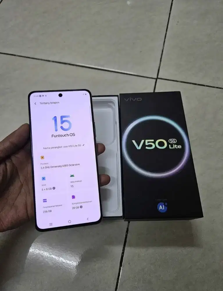 Vivo v50 lite 5g 8/256 GB