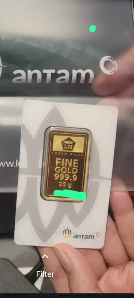 Emas LM ANTAM 25 Gr