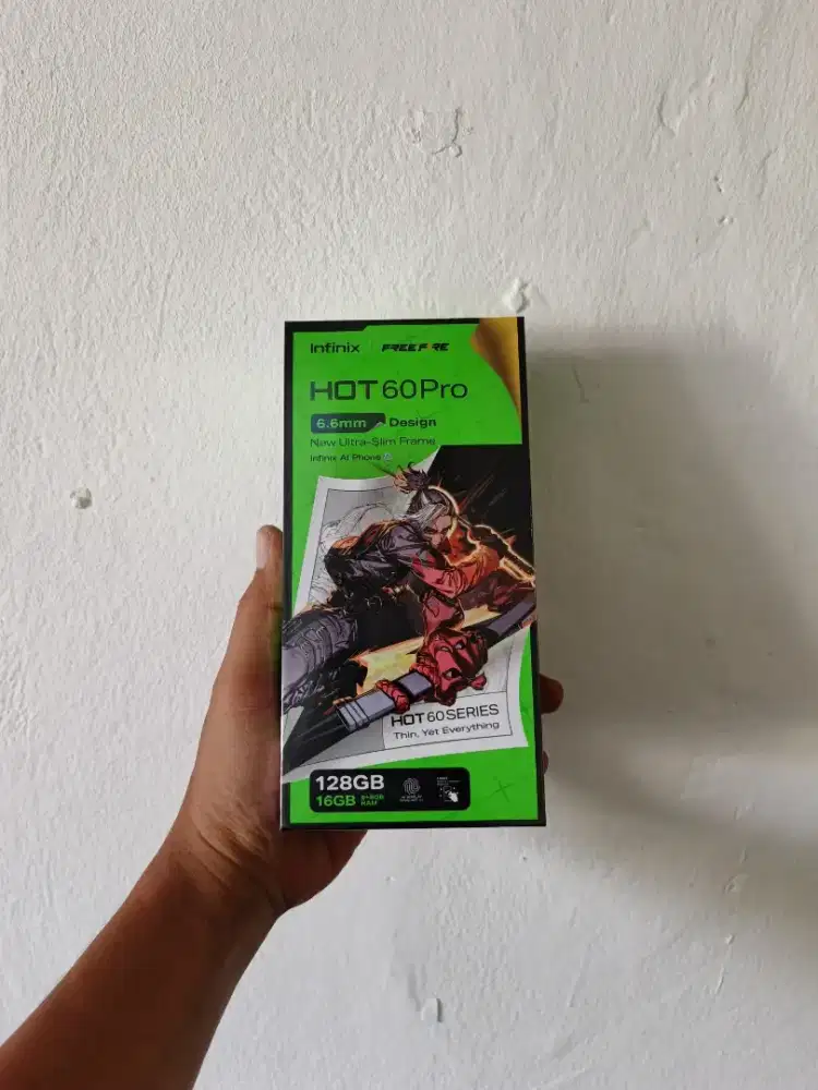 Fast respon WA Infinix Hot 60 Pro 8+8/128 Garansi resmi 1thn
