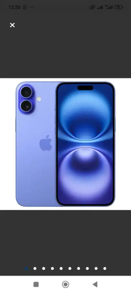 IPHONE 16 PLUS GARANSI RESMI TAM BISA CREDIT CUKUP KTP