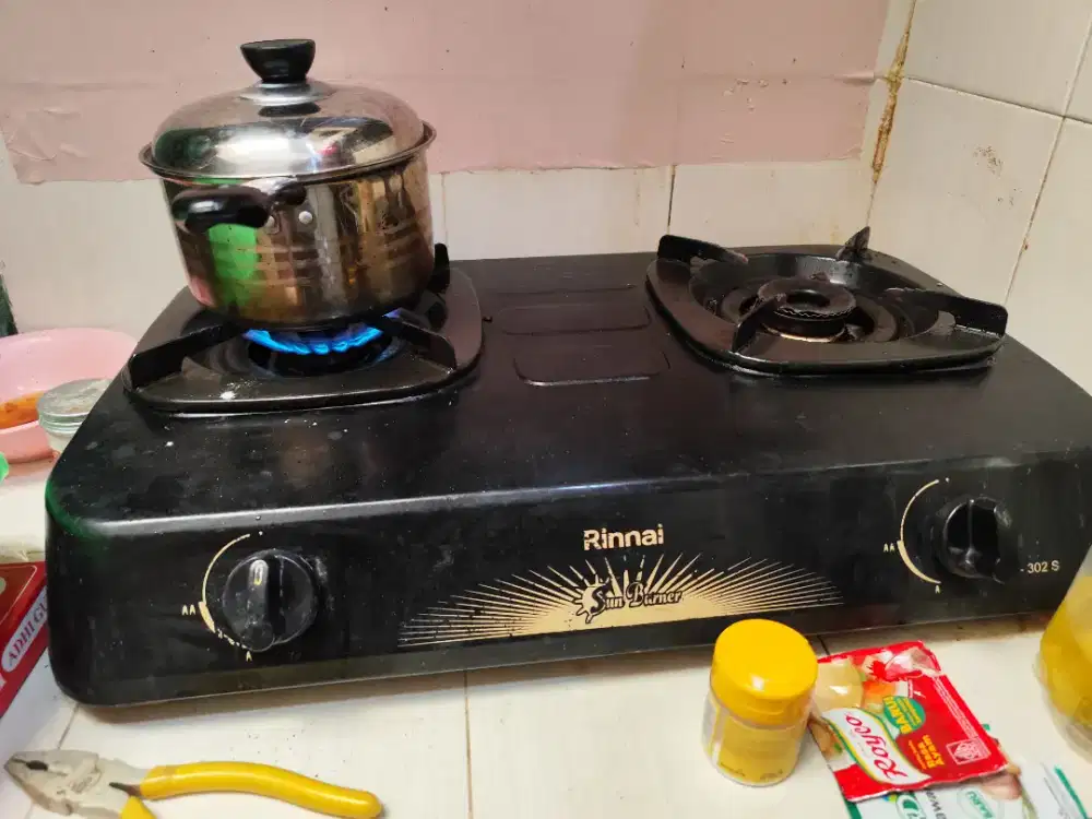 Kompor gas rinnai 2 tungku