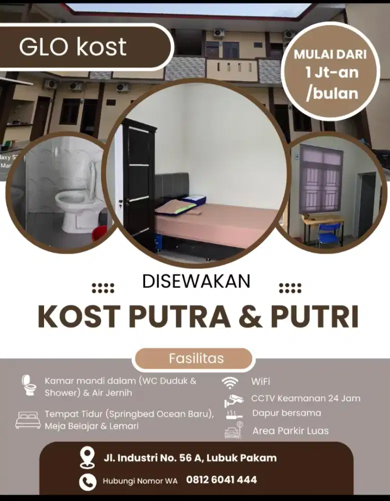 Rumah kost : GLO Kost
