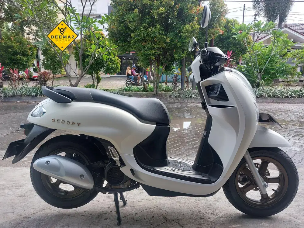 (DP 1 Jt)‼️ New Scoopy Prestige Keyless Putih 2025 Cash & Kredit