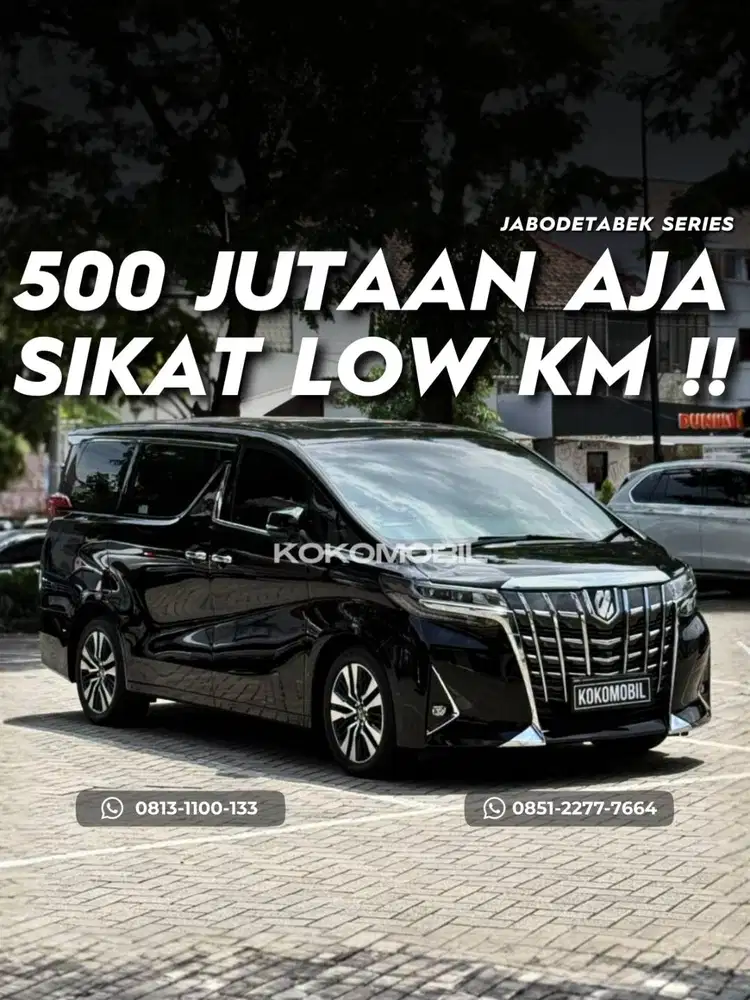 TOYOTA ALPHARD 2.5 G ATPM 2018
