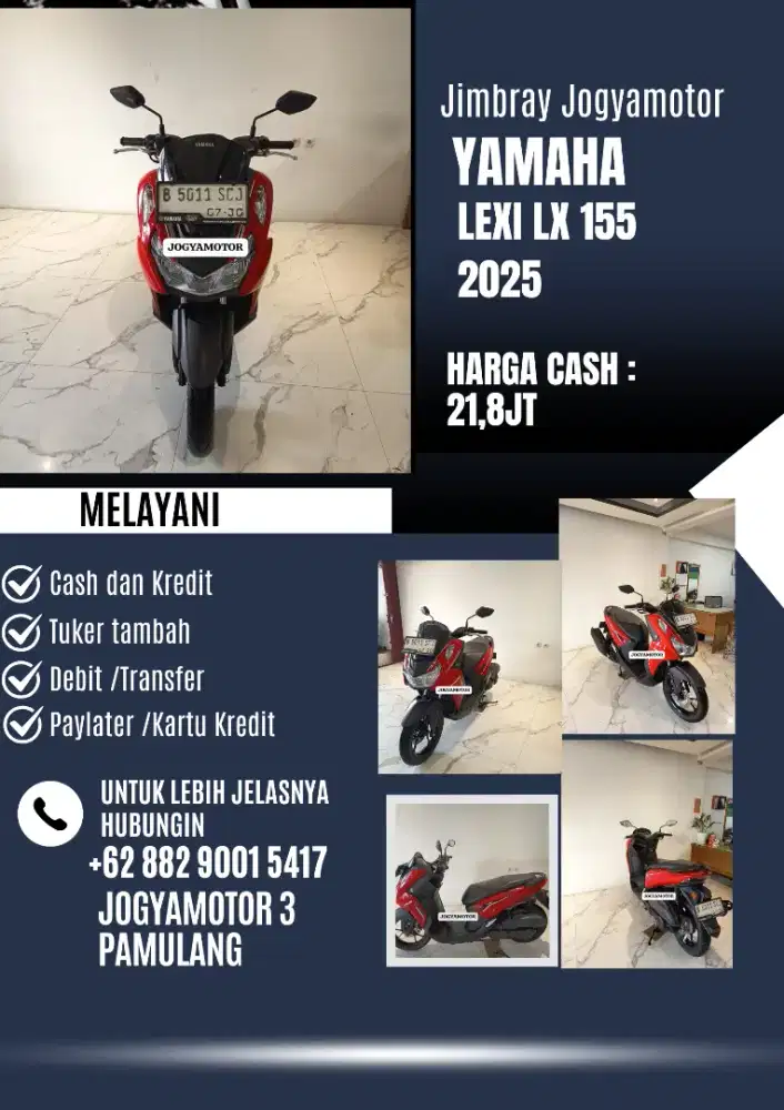 A_Yamaha LEXi LX 155 Tahun 2025