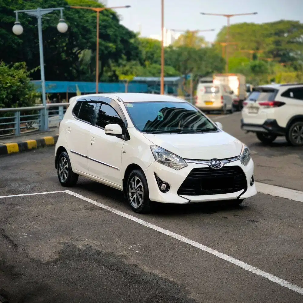 (TDP 20JT) LOW KM 72 RB ! TOYOTA AGYA G 1.2 A/T 2018 PUTIH ! RECORD !