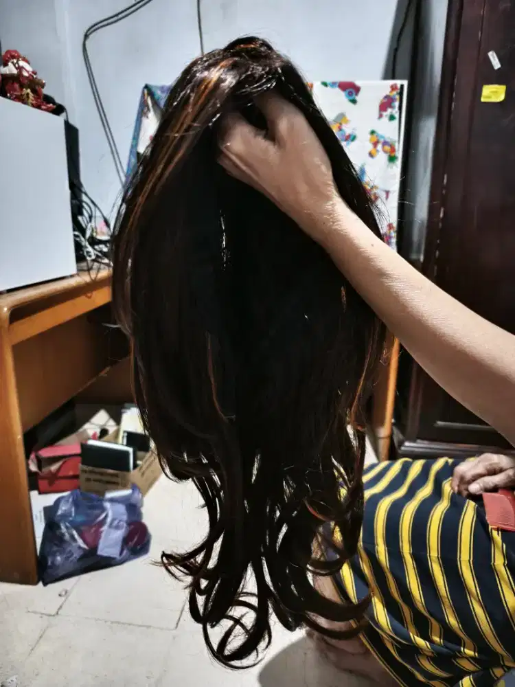 Rambut palsu (kondisi bagus)
