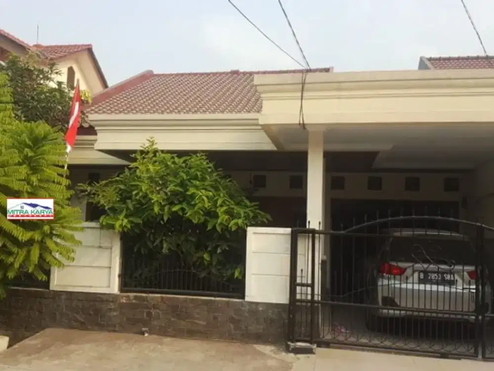 Rumah Asri LT 280 M² di Komplek Galaxy Dekat LRT
