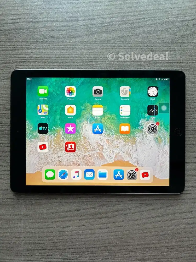 iPad Air Ibox Space Gray — Mulus, Fungsi Normal, Bonus Game